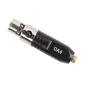 Deity DA4 Microdot Adapter Black
