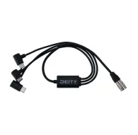 Deity SPD-HR3U 4-Pin Hirose to Triple USB-CDeity SPD-HR3U 4-Pin Hirose to Triple USB-C