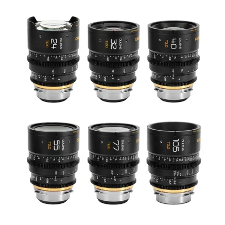 Dulens APO Cambrian Prime 6 Lens Kit PL Mount Black Metric