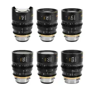Dulens APO Cambrian Prime 6 комплект объективов PL mount черный метрическийDulens APO Cambrian Prime 6 комплект объективов PL mount черный метрический