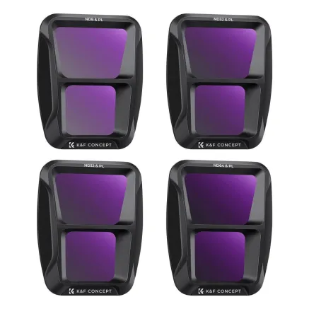 K&F Concept DJI Air 3 ND/PL 2 in 1 Набор Фильтров 4pcs