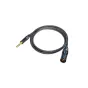L-2T2S microphone cable 6,0mm, XLR (M) / JACK TRS 6,3mm 50m, BLK