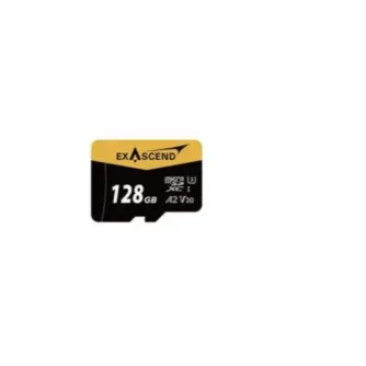 Exascend Catalyst V30 microSD 128GB w/ Adapter