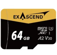 Exascend Catalyst UHS-I microSD карта V30 64GBExascend Catalyst UHS-I microSD карта V30 64GB