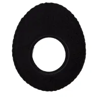 Eyecushion OVAL M Fleece Black - Comfortable fleece eyecushion for professional Eyecushion OVAL M Fleece Black - Comfortable fleece eyecushion for professional 