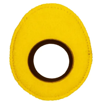 Eyecushion OVAL M Fleece Yellow