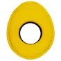 Eyecushion OVAL S Fleece Yellow