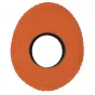Eyecushion OVAL S Fleece Orange