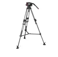 Manfrotto 509 Video Head with 645 Fast Twin Carbon TripodManfrotto 509 Video Head with 645 Fast Twin Carbon Tripod