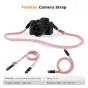 K&F Concept Urban Wander 05 Pink - Stylish camera shoulder strap for DSLR/SLR