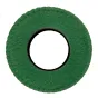 Exora ROUND M Fleece Eyecushion Green-Bright
