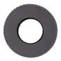 Eyecushion ROUND M Fleece Grey