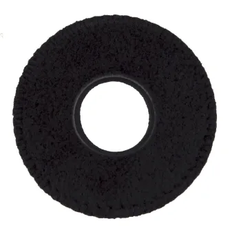 Rofinder ROUND S Fleece Eyecushion Black - Soft fleece, ergonomic foam, RED 