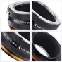 K&F Concept C/Y-E Adapter - Manual focus for Contax/Yashica lenses on Sony 