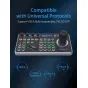 Feelworld KBC20 - PTZ camera controller, 4D joystick, supports 255 cameras