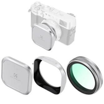 K&F Concept K&F Fujifilm UV filter hood lens cap set