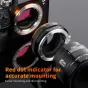 K&F High Precision Lens Adapter Mount, MAF-NEX
