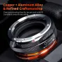 K&F High Precision Lens Adapter Mount, MAF-NEX