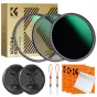 K&F Concept 52MM CPL+MCUV+ND1000+Крышка для объектива