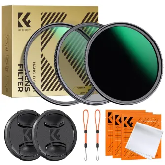 K&F Concept 52MM CPL+MCUV+ND1000+Lens Cap