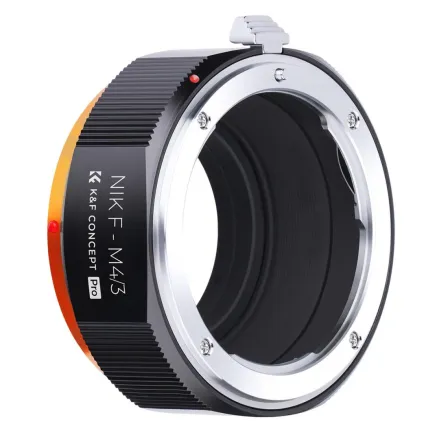 K&F Concept NIK-M4/3 Adapter - Augsta precizitāte Nikon AI F objektīviem
