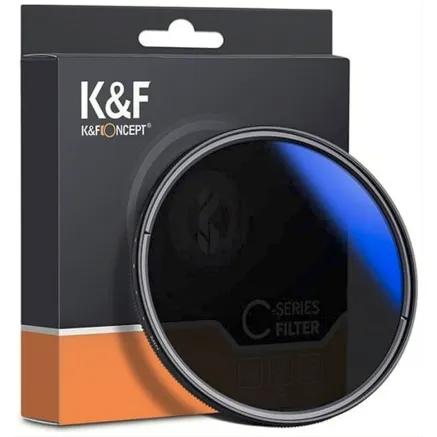 K&F Concept 49MM True Color Mainīgais ND2ND400