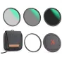 K&F Concept 52MM Магнитный Набор Фильтров для Объектива CPL+ND8+ND64