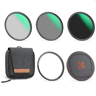 K&F Concept 52MM Magnetic Lens Filter Kit CPL+ND8+ND64