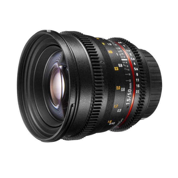 Objektīvi - walimex pro 50/1,5 Video DSLR Nikon black - ātri pasūtīt no ražotāja
