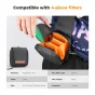 K&F Concept 77MM Magnetic Lens Filter Kit CPL+ND8+ND64+Magnetic Adapter Ring+Magnetic Lens Cap