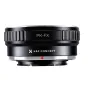 K&F HIGH PRECISION LENS ADAPTER MOUNT PK-FX