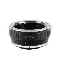 K&F Concept K&F Leica R objektīvu uz M43 MFT stiprinājuma adapterisK&F Concept K&F Leica R objektīvu uz M43 MFT stiprinājuma adapteris