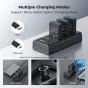 K&F Concept K&F LP-E12 Камера Батарея 1100mAh 3-пак Л Charger