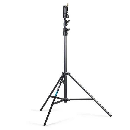 Manfrotto 007BUAC Melnais Gaisa Amortizētais Alumīnija Senior Statīvs