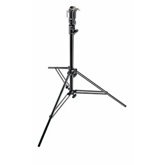 Manfrotto 008BU melnā alumīnija 2-sekciju statīvs