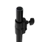 Manfrotto 126BMUAC Melnais gaisa amortizētais līmeņa kājas LE statīvs