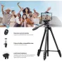K&F Concept K&F 59.4/1.5m Aluminum Travel Tripod