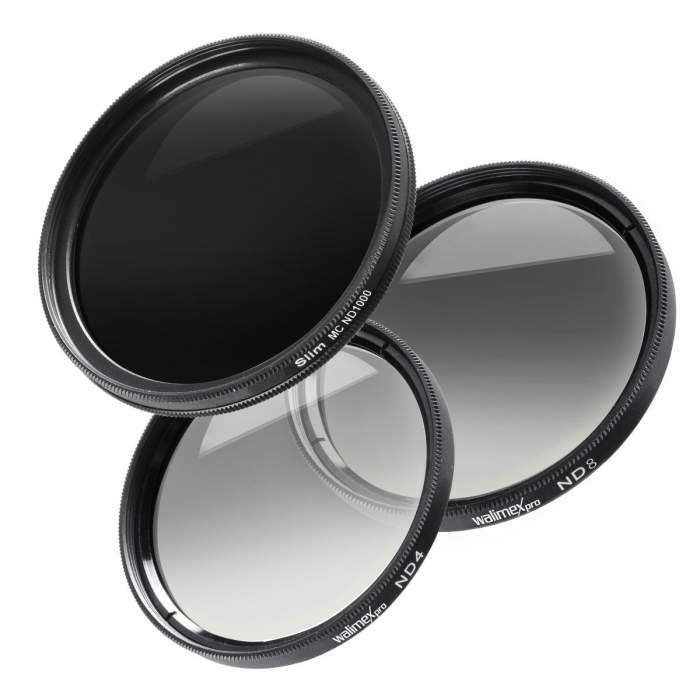 Neutral Density Filters - walimex pro grey filter complete set 55 mm - quick order from manufacturer