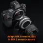 Адаптер K&F Concept Nikon G/F/AI/AIS/D на Nikon Z