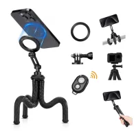 K&F Concept K&F Octopus Magnetic Phone Holder TripodK&F Concept K&F Octopus Magnetic Phone Holder Tripod