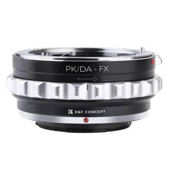 K&F Concept Pentax K/M/A/FA/DA uz Fuji X montāžas adapteris