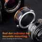 K&F Concept K&F PK K Mount objektīva uz Sony E-mount adapteris