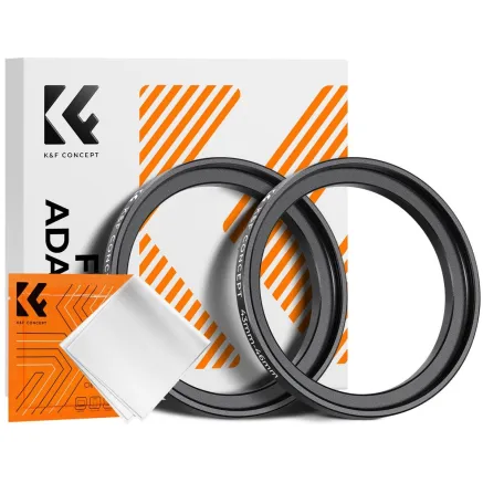 K&F Concept Virzītais Filtra Gredzens 43-46mm 2gab