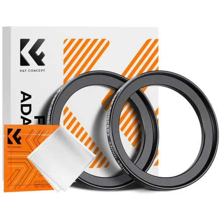 K&F Concept Step Up Filter Ring 43-49mm 2pcs