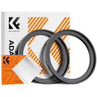 K&F Concept Virzītais Filtra Gredzens 52-58mm 2gab