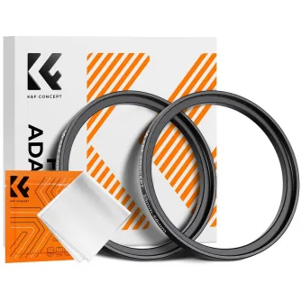 K&F Concept Virzītais Filtra Gredzens 55-58mm 2gab