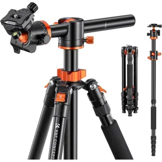 K&F Concept K&F T255A4+BH-28L Aluminum Video Camera Tripod