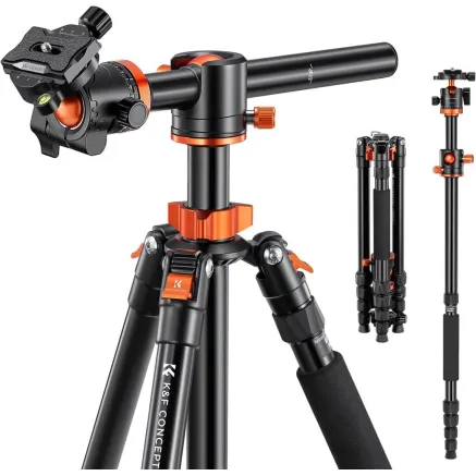 K&F Concept K&F T255A4+BH-28L Алюминиевый Видеостатив