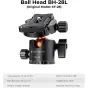 K&F Concept K&F T255A4+BH-28L Aluminum Video Camera Tripod