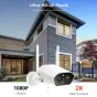 K&F Concept K&F WIFI Solar Security Camera 2K Ultra HD